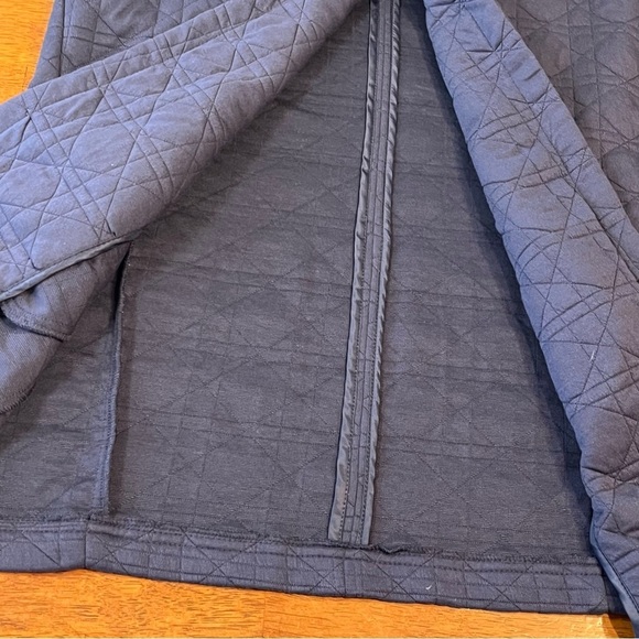 Bagatelle navy quilted cardigan size medium - Picture 7 of 8